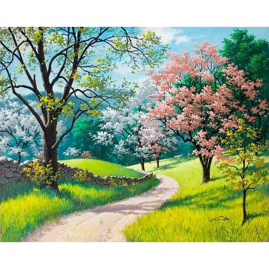 Stroll Through Natures Beauty - Paint By Numbers